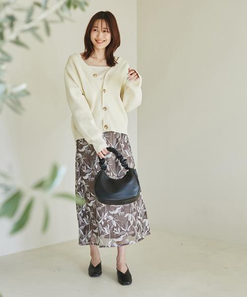 ROPE' PICNIC(ロペピクニック)の「クロップドテレコタンクインナー(タンクトップ・レディース・ブラック/グレー/ホワイト系その他/キナリ・38)」の19枚目の写真