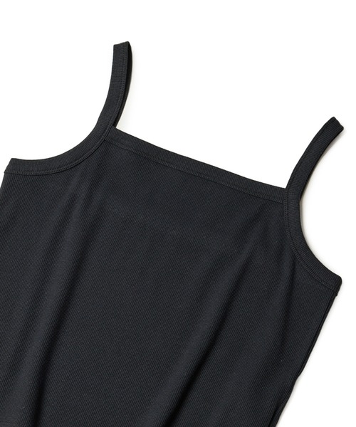 ROPE' PICNIC(ロペピクニック)の「クロップドテレコタンクインナー(タンクトップ・レディース・ブラック/グレー/ホワイト系その他/キナリ・38)」の21枚目の写真