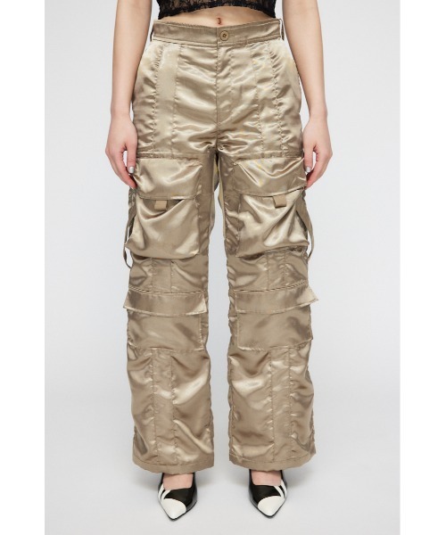 LAGUA GEM（ラグアジェム）の「LUSTER POCKET パンツ（その他パンツ・レディース・ベージュ/ブラック/ライトブルー・X-SMALL/SMALL/MEDIUM）」の4枚目の写真