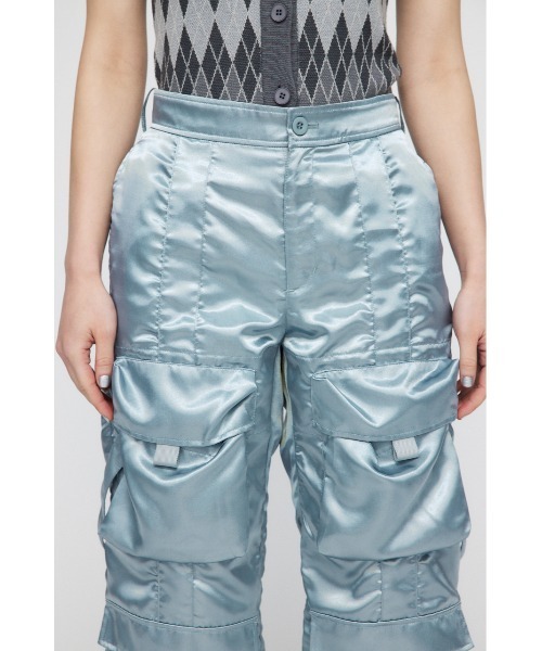 LAGUA GEM（ラグアジェム）の「LUSTER POCKET パンツ（その他パンツ・レディース・ベージュ/ブラック/ライトブルー・X-SMALL/SMALL/MEDIUM）」の12枚目の写真