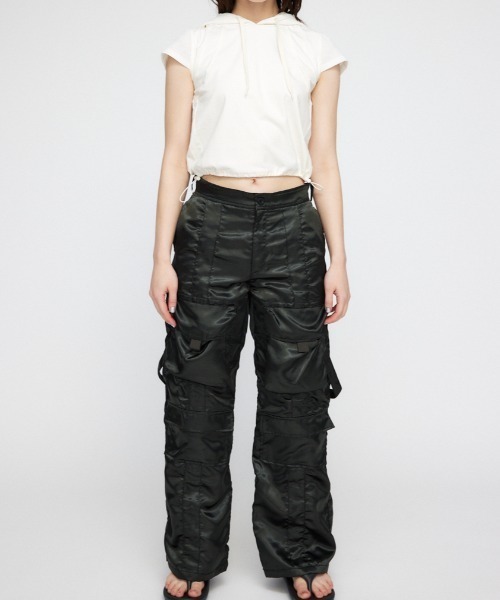 LAGUA GEM（ラグアジェム）の「LUSTER POCKET パンツ（その他パンツ・レディース・ベージュ/ブラック/ライトブルー・X-SMALL/SMALL/MEDIUM）」の18枚目の写真