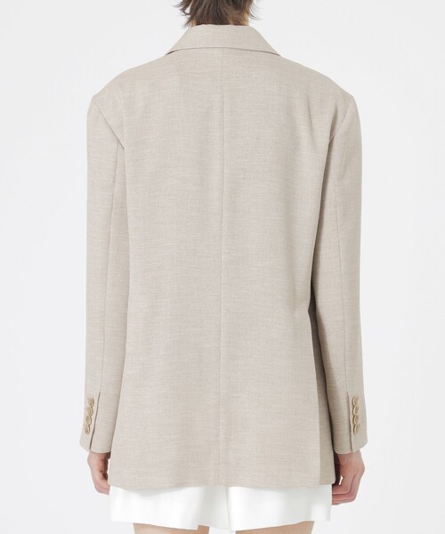 LOVELESS（ラブレス）の「【セットアップ対応】オックスリネーラジャケット（テーラードジャケット・レディース・ベージュ系その他/オフホワイト・34/36）」の8枚目の写真