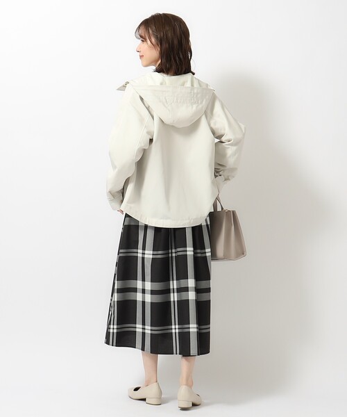 DRESKIP（ドレスキップ）の「◆【防花粉／撥水】かわいいもかっこいいも叶える 欲張りマンパ（ブルゾン・レディース・アイボリー/ブルー/ベージュ/ネイビー・02/03/04）」の10枚目の写真