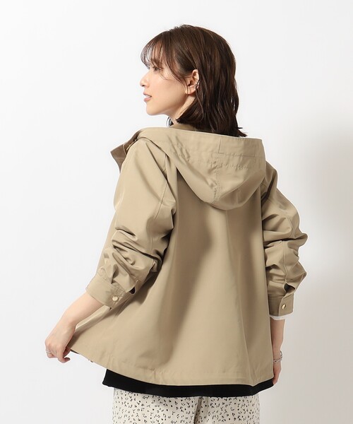 DRESKIP（ドレスキップ）の「◆【防花粉／撥水】かわいいもかっこいいも叶える 欲張りマンパ（ブルゾン・レディース・アイボリー/ブルー/ベージュ/ネイビー・02/03/04）」の14枚目の写真