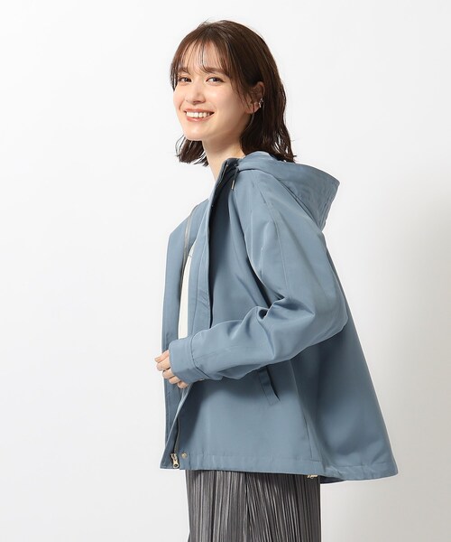 DRESKIP（ドレスキップ）の「◆【防花粉／撥水】かわいいもかっこいいも叶える 欲張りマンパ（ブルゾン・レディース・アイボリー/ブルー/ベージュ/ネイビー・02/03/04）」の20枚目の写真