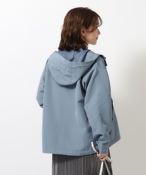 DRESKIP（ドレスキップ）の「◆【防花粉／撥水】かわいいもかっこいいも叶える 欲張りマンパ（ブルゾン・レディース・アイボリー/ブルー/ベージュ/ネイビー・02/03/04）」の21枚目の写真