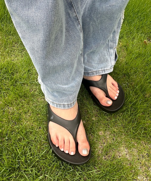 U.S. POLO ASSN.（ユーエスポロアッスン）の「【U.S. POLO ASSN.】超軽量！EVA素材クッションサンダル（サンダル・レディース・ピンク/ホワイト/サックスブルー/ブラック・L/M/S）」の14枚目の写真