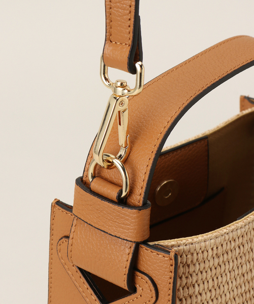 Spick & Span（スピックアンドスパン）の「【CONTIGO / コンティゴ】 Giulia Rafia BAG（ショルダーバッグ・レディース・ベージュ・FREE）」の15枚目の写真