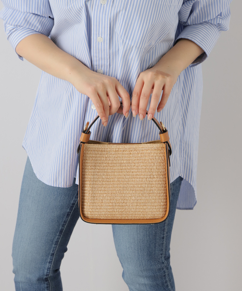 Spick & Span（スピックアンドスパン）の「【CONTIGO / コンティゴ】 Giulia Rafia BAG（ショルダーバッグ・レディース・ベージュ・FREE）」の20枚目の写真
