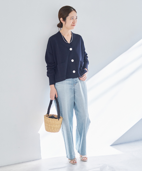 IENA(イエナ)の「《追加》YANUK/ヤヌーク JOAN ルーズストレートデニム(デニムパンツ・レディース・ブルー・22/23/24/25/26)」の5枚目の写真