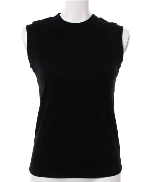 AZUL by moussy（アズールバイマウジー）の「ランダムテレコクルーノースリPO（タンクトップ・レディース・カーキ/ブラック/レッド系その他/キャメル/ダークネイビー/ホワイト系その他・MEDIUM/SMALL/LARGE/X-LARGE）」の2枚目の写真