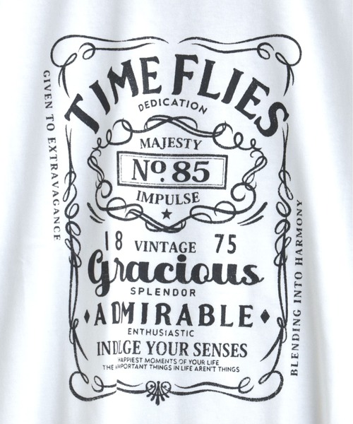 Starting Over（スターティングオーバー）の「oversize old print T-shirt/オーバーサイズ オールド プリント クルーネック 半袖Tシャツ（Tシャツ/カットソー・メンズ・チャコールグレー/ブラック系その他/ホワイト系その他2/ブラック/グレー系その他/ブラック系その他2/ホワイト/ホワイト系その他/グレー系その他2・M/L/XL）」の11枚目の写真