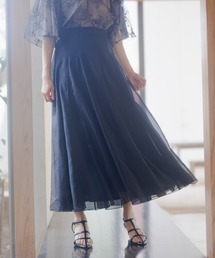 mysty woman | シアーマチフレアスカート 120994(スカート)
