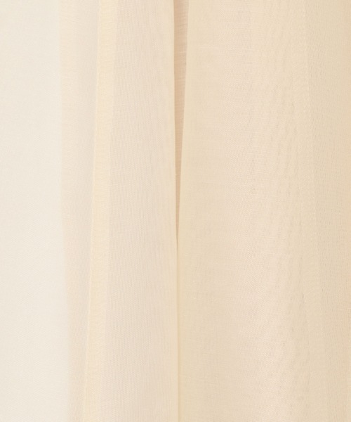 mysty woman(ミスティウーマン)の「シアーマチフレアスカート 120994(スカート・レディース・アイボリー/ブラック/グレー・FREE)」の9枚目の写真