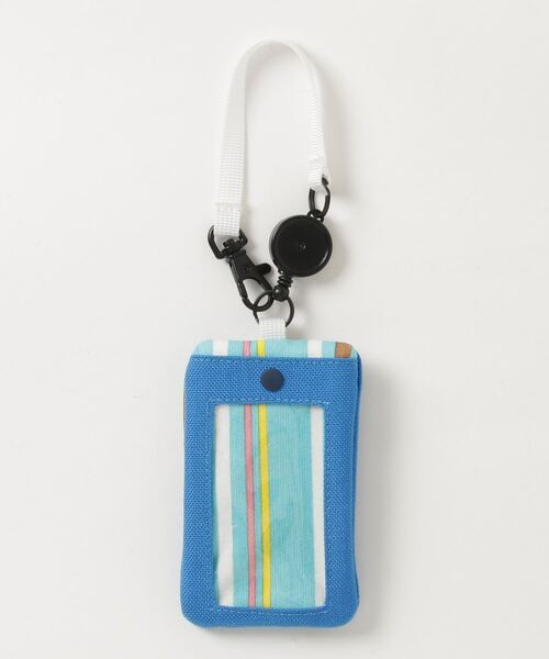 CHUMS（チャムス）の「CHUMS/チャムス パスケース PASS CASE SWEAT NYLON コミューターパスケーススウェットナイロン CH60-3619（パスケース・メンズ・グレー系その他/ブラック/ピンク系その他/グリーン/ブルー系その他・FREE）」の6枚目の写真