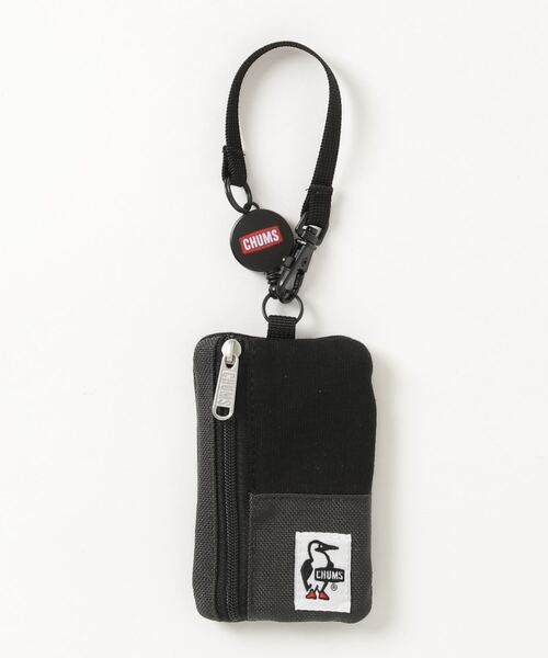 CHUMS（チャムス）の「CHUMS/チャムス パスケース PASS CASE SWEAT NYLON コミューターパスケーススウェットナイロン CH60-3619（パスケース・メンズ・グレー系その他/ブラック/ピンク系その他/グリーン/ブルー系その他・FREE）」の22枚目の写真