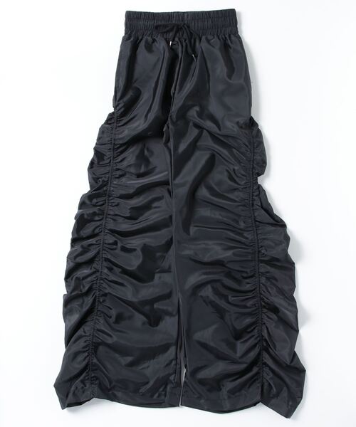 .KOM（ドットコム）の「『.KOM/ドットケーオーエム』シャーリングワイドパンツ【Y】【CN】（その他パンツ・レディース・ホワイト/ブラック・S）」の12枚目の写真