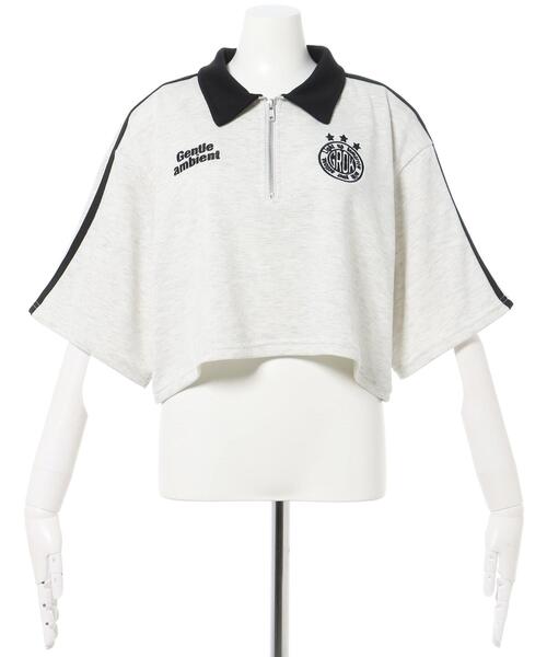 ちぇるたん様❤️⭐️A1376⭐️ INGNI ♥ ハーフジップ プリント スウェット ちぇるたん様❤️⭐️A1376⭐️ INGNI ♥ ハーフジップ プリント