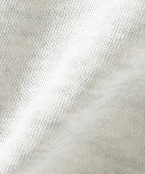 INGNI（イング）の「ハーフZIP袖ラインダブルロゴトップス（スウェット・レディース・ブラック/オフホワイト/オートミール・M）」の4枚目の写真