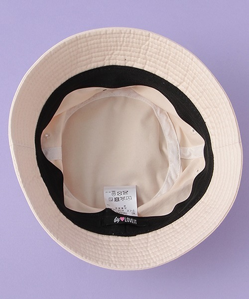 by LOVEiT（バイラビット）の「バケットハット（ハット・キッズ・オフホワイト/ブラック・L/M）」の12枚目の写真