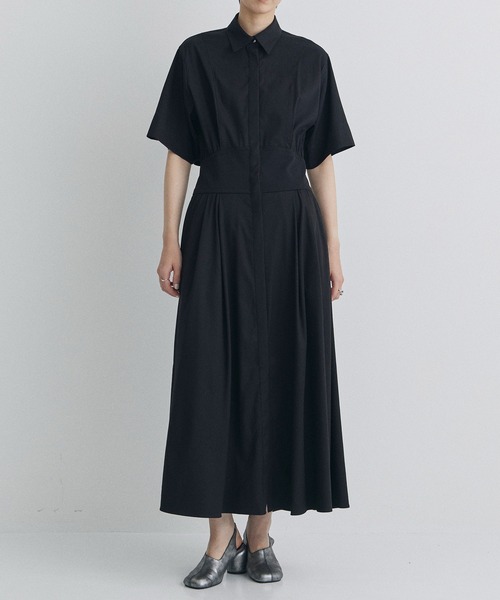 セール】【STUDIOUS/ステュディオス】コルセットディティールシャツ