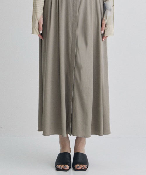 STUDIOUS（ステュディオス）の「【STUDIOUS/ステュディオス】コルセットディティールシャツドレス/ウエストマーク/フィット＆フレア（ワンピース・レディース・ネイビー/グレイッシュベージュ/ブラック・2/1）」の8枚目の写真