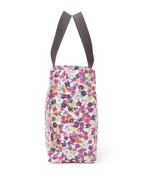 LAURA ASHLEY(ローラアシュレイ)の「【一部店舗限定/天面ファスナー】アンクロフト ディッツィー柄 スクエアトートS(トートバッグ・レディース・グリーン系その他2/ピンク系5・00)」の4枚目の写真