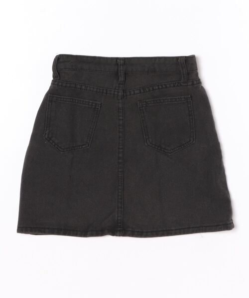 RiLi(リリ)の「ブラックデニムミニ【RL】(デニムスカート・レディース・ワンウォッシュ/ブラック・S/M)」の5枚目の写真