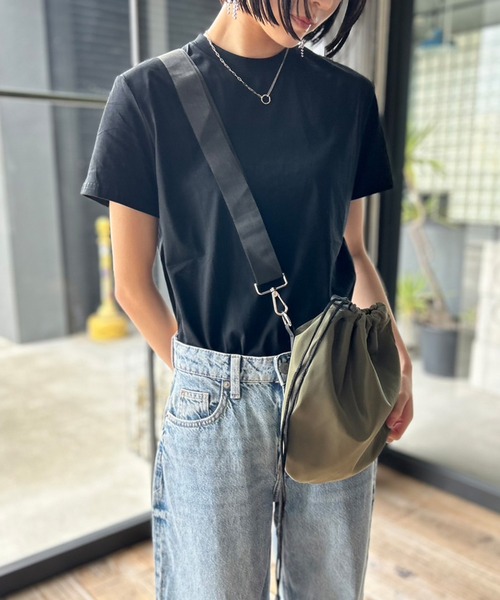 Kotoe(コトエ)の「再入荷ナシ 【UNISEX】 ナイロンミニショルダーバッグ(ショルダーバッグ・レディース・カーキ/ブラック/イエロー・FREE)」の18枚目の写真