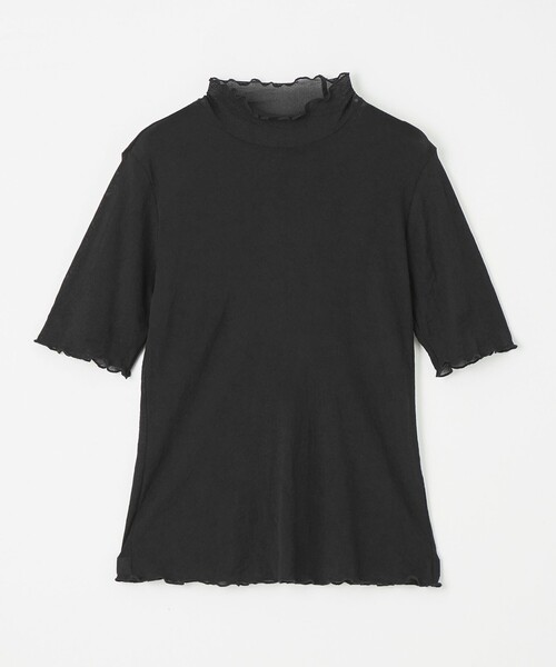 EMMEL REFINES（エメルリファインズ）の「＜EMMEL REFINES＞EM シアータートル ショートスリーブ（Tシャツ/カットソー・レディース・ダークグレー/オフホワイト/ブラック・FREE）」の2枚目の写真