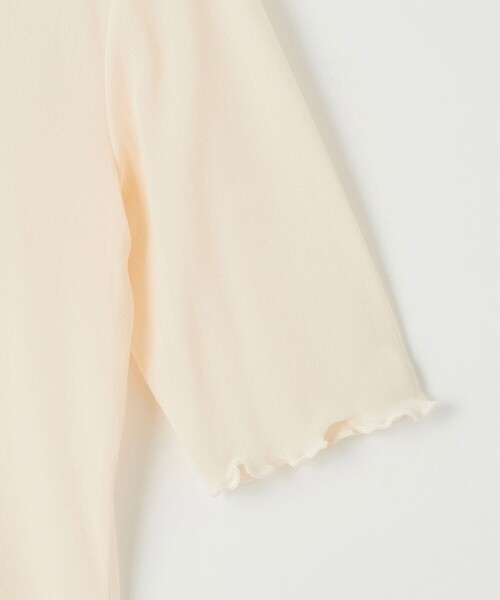 EMMEL REFINES（エメルリファインズ）の「＜EMMEL REFINES＞EM シアータートル ショートスリーブ（Tシャツ/カットソー・レディース・ダークグレー/オフホワイト/ブラック・FREE）」の12枚目の写真