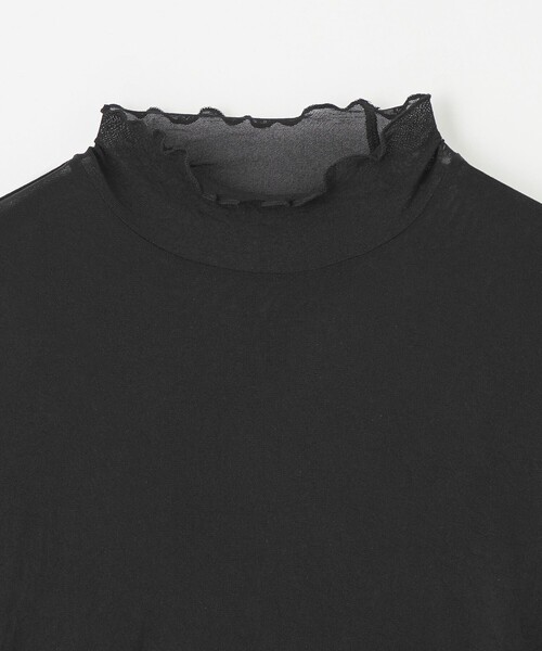 EMMEL REFINES（エメルリファインズ）の「＜EMMEL REFINES＞EM シアータートル ショートスリーブ（Tシャツ/カットソー・レディース・ダークグレー/オフホワイト/ブラック・FREE）」の5枚目の写真