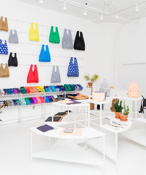 BAGGU(バグー)の「BABY BAGGU 538.KEITH HARING PETS(エコバッグ/サブバッグ・レディース・ピンク・FREE)」の6枚目の写真