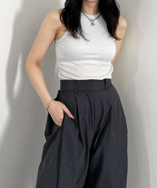 KARRY♡American sleeve tank グレー KARRY American sleeve tank グレー - メルカリ