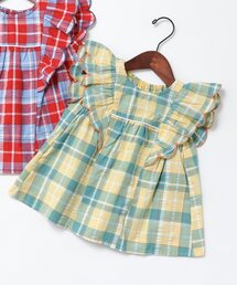 apres les cours | スカラップチェックチュニック(チュニック)