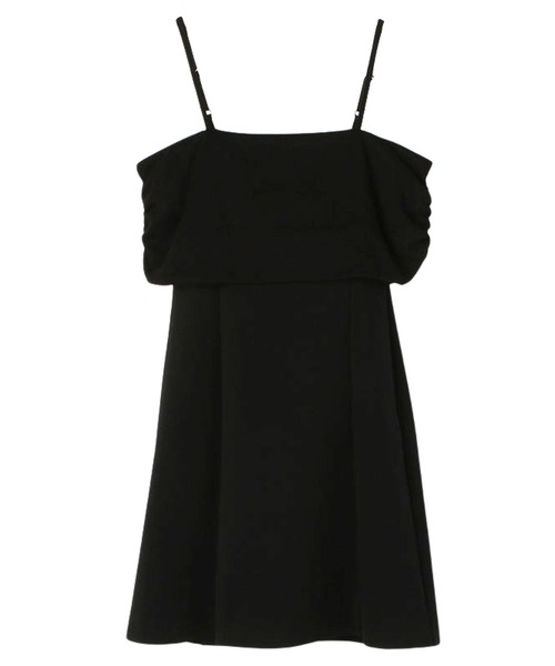 EIMY ISTOIRE（エイミーイストワール）の「バックリボンオフショルミニワンピース（ワンピース・レディース・ホワイト/ブラック/ベージュ/その他8・F）」の22枚目の写真