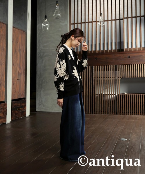 Blumarine 花柄カーディガン オレンジ 38 ファー イタリア製 レース柄編みカーディガン — LA MARINE FRANCAISE