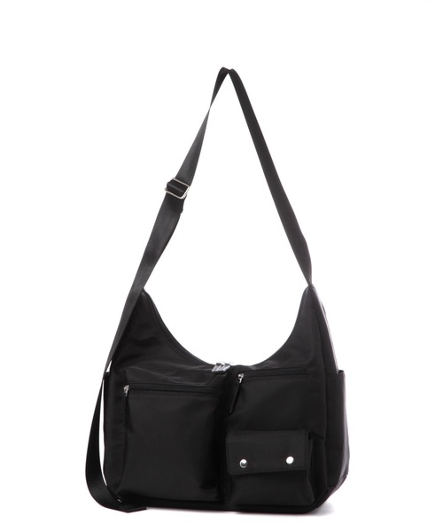 LAKOLE（ラコレ）の「マルチポケットショルダー / 132216（ショルダーバッグ・メンズ・ブラック/カーキ/ベージュ・FREE）」の2枚目の写真