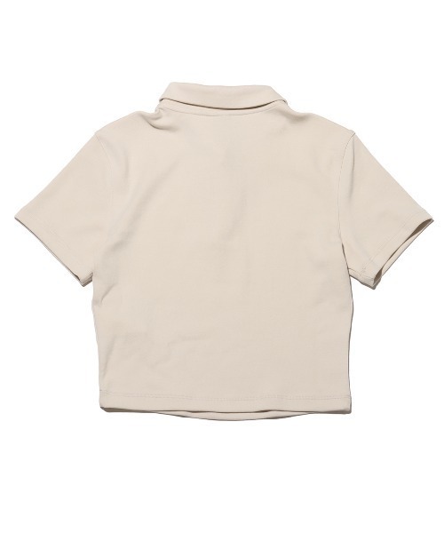 NIKE(ナイキ)の「NIKE AS W NSW ESSNTL SS POLO CRP TO / ナイキ ウィメンズ NSW エッセンシャル S/S ポロ 【SP】(ポロシャツ・レディース・ブルー/ピンク/ベージュ・S/M/XS)」の9枚目の写真
