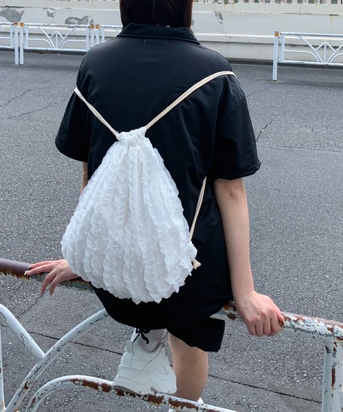 フリルナップサック Casselini(キャセリーニ)フリルナップサック | CASSELINI ONLINE