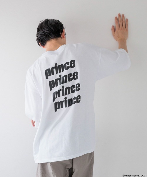 LOWRYS FARM(ローリーズファーム)の「プリンスプリントTSS 132475(Tシャツ/カットソー・メンズ・ネイビー/オフホワイト/イエロー・MEDIUM/LARGE)」の6枚目の写真