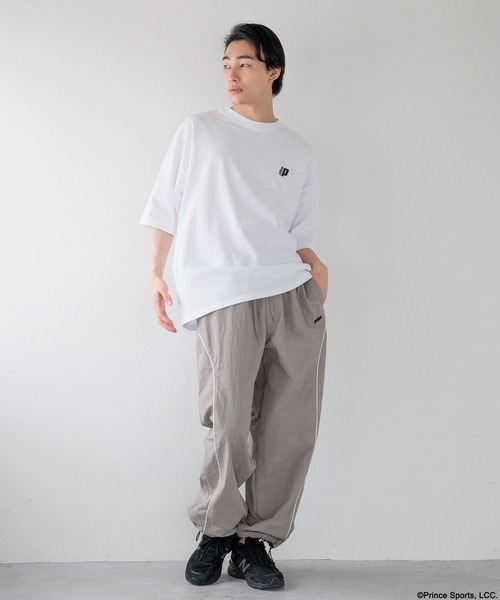 LOWRYS FARM(ローリーズファーム)の「プリンスプリントTSS 132475(Tシャツ/カットソー・メンズ・ネイビー/オフホワイト/イエロー・MEDIUM/LARGE)」の7枚目の写真