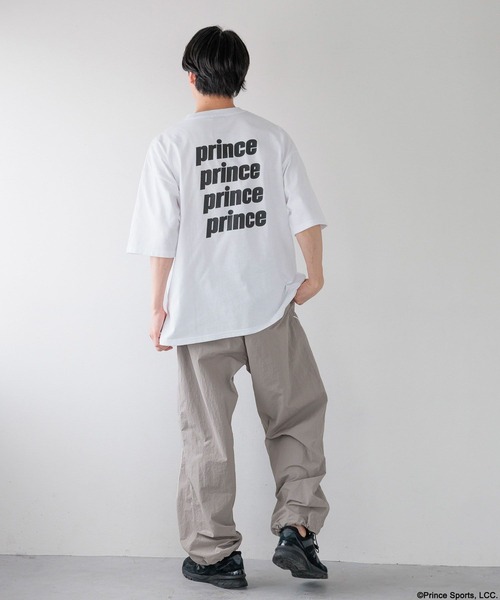 LOWRYS FARM(ローリーズファーム)の「プリンスプリントTSS 132475(Tシャツ/カットソー・メンズ・ネイビー/オフホワイト/イエロー・MEDIUM/LARGE)」の8枚目の写真