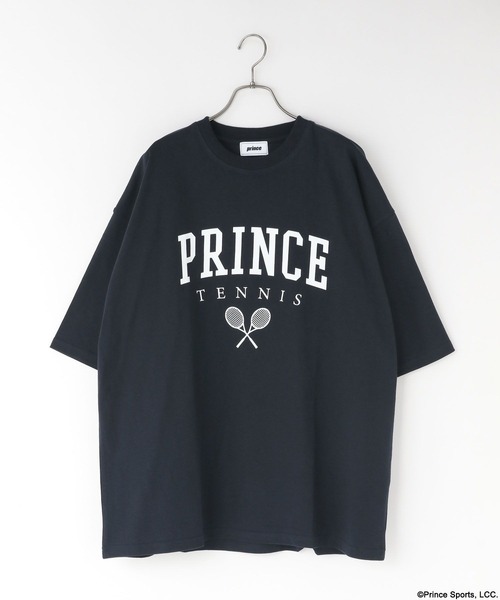 LOWRYS FARM(ローリーズファーム)の「プリンスプリントTSS 132475(Tシャツ/カットソー・メンズ・ネイビー/オフホワイト/イエロー・MEDIUM/LARGE)」の10枚目の写真