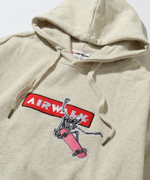 AIRWALK(エアウォーク)の「【AIRWALK/エアウォーク】裏毛 ロゴプリント プルオーバー スウェット パーカー(パーカー・メンズ・オートミール/ダークブルー/スミクロ/ダークパープル・M/L/LL)」の20枚目の写真