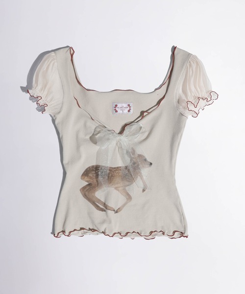 公式の店舗 SCULPTOR（スカルプター）の「Puff Sleeve Top/パフスリーブ トップス