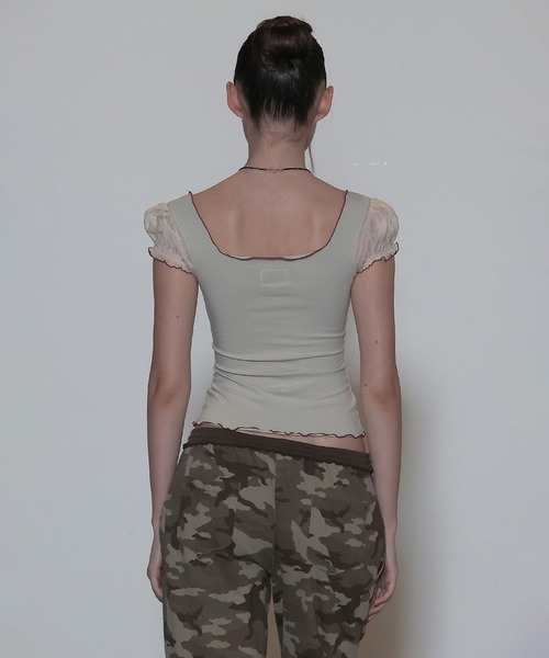 SCULPTOR（スカルプター）の「Puff Sleeve Top/パフスリーブ