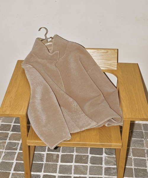 TODAYFUL（トゥデイフル）の「TODAYFUL　Standcollar Boa Jacket スタンドカラーボアジャケット/12220006（その他アウター・レディース・ベージュ/キナリ・36/38）」の10枚目の写真