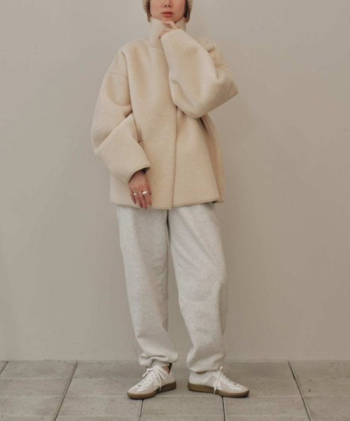 TODAYFUL（トゥデイフル）の「TODAYFUL Standcollar Boa Jacket