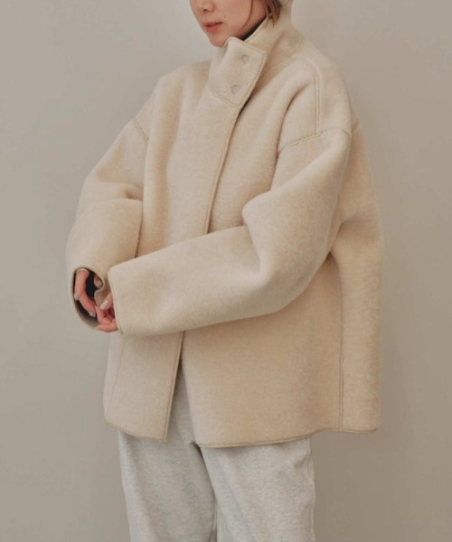 TODAYFUL（トゥデイフル）の「TODAYFUL Standcollar Boa Jacket